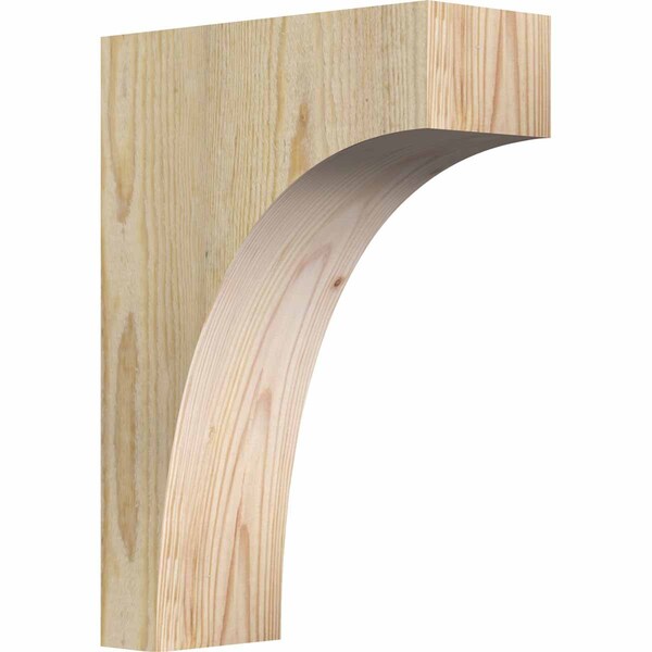 Ekena Millwork Huntington Rough Sawn Corbel, Douglas Fir, 4"W x 10"D x 14"H COR04X10X14HUN00RDF - main